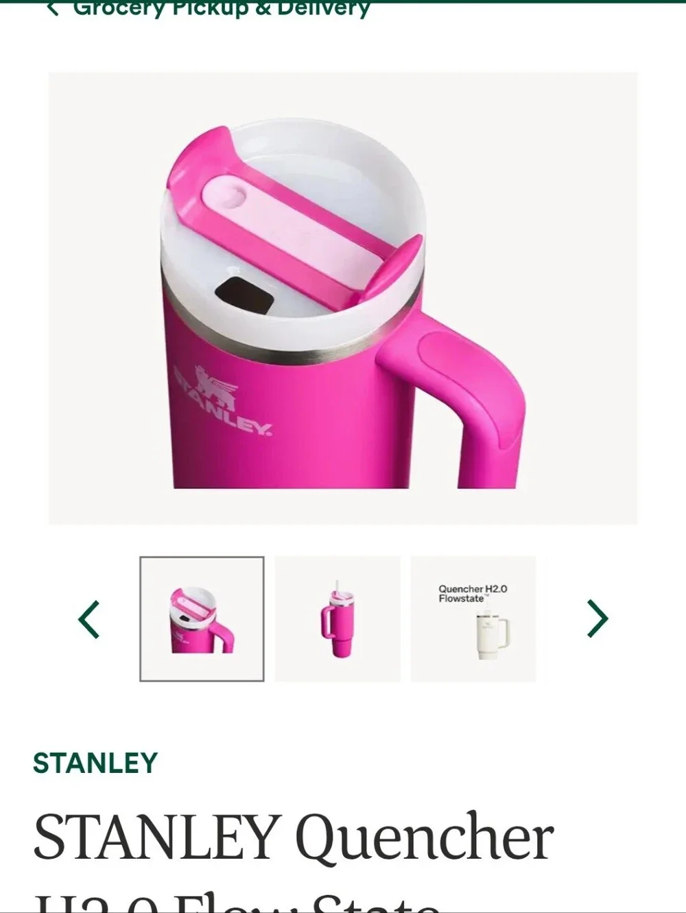 Stanley Violet Blossom Insulated Tumbler 30oz